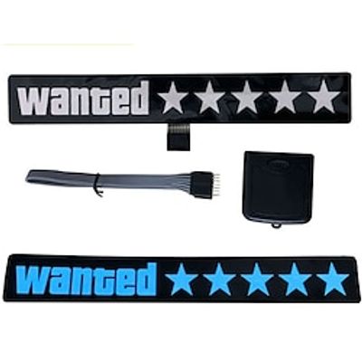 Car Sticker Decoration LED Light-emitting Car Window Luminous Decoration Stickers Body Stickers Car Glass Decoration Lightinthebox
