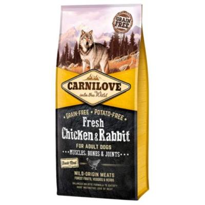 Carnilove Fresh Chicken & Rabbit For Adult Dogs 12kg