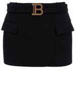 Black Wool Skirt Black Wool Skirt