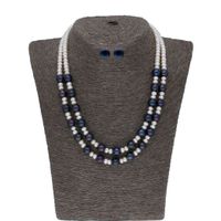 Sri Jagdamba Pearls Jaanvi 2 Lines Pearl Set - JPSEP-20-285
