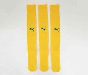 Mens 3 Pack Team II Socks  Yellow/Blue