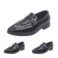 Girls' Oxfords Roman Shoes PU Water Resistant Breathability Big Kids(7years ) Little Kids(4-7ys) Daily Red Blue Gray Fall Spring Lightinthebox - thumbnail