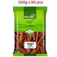 Nellara Cinnamon Stick 100Gm (Pack of 50)