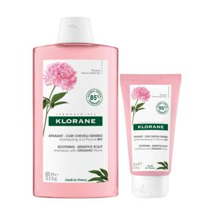 Klorane Peony Shampoo + Conditioner Pack