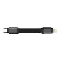 Rolling Square inCharge Mini USB-C to Lightning Cable - Black