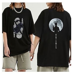 Inspired by Jujutsu Kaisen Gojo Satoru Ryomen Sukuna T-shirt Cartoon Manga Anime Classic Street Style T-shirt For Men's Women's Unisex Adults' Hot Stamping 100% Polyester Lightinthebox