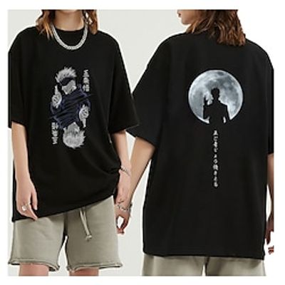 Inspired by Jujutsu Kaisen Gojo Satoru Ryomen Sukuna T-shirt Cartoon Manga Anime Classic Street Style T-shirt For Men's Women's Unisex Adults' Hot Stamping 100% Polyester Lightinthebox