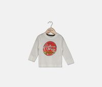 Baby Boys Graphic Long Sleeves Tee  White - thumbnail