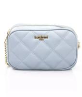 Baldinini Trend Elegant Light Blue Shoulder Bag with Golden Accents (BA-23347)