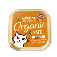 Lily's Kitchen Organic Chicken Pate Wet Cat Food Box 19X85G