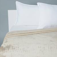Solid Plush Blanket - 229x229 cms
