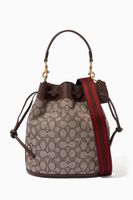 Field Bucket Bag in Signature Jacquard Field Bucket Bag in Signature Jacquard