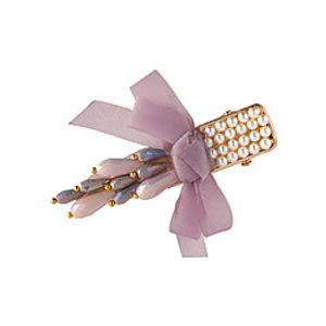 bow hair clip 2021 new korean retro crystal fairy bangs clip side clip pearl headdress female trend Lightinthebox