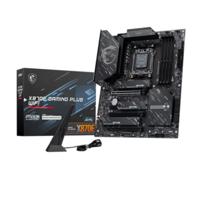 MSI X870E GAMING PLUS WIFI AM5 ATX Motherboard, 4x DDR5 UDIMM, Max Memory 256GB, 3x M.2 4x SATA 6G, Wi-Fi 7 5G LAN, BT 5.4, High-speed USB4, PCIe 5.0