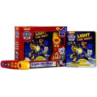 Nickelodeon PAW Patrol: Light the Way! Play-a-Sound Book and 5-Sound Flashlight | PI Kids