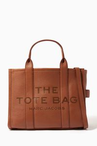 Small Traveler Tote Bag  in Leather