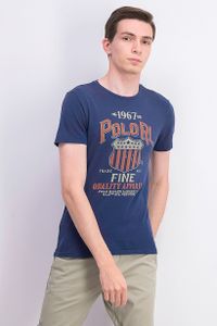 Mens Graphic T-Shirt  Rustic Navy