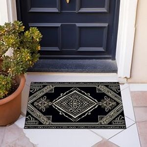 Ethnic Doormat Non-Slip Oil Proof Rug Indoor Outdoor Mat Bedroom Decor Bathroom Mat Entrance Rug Door Mat miniinthebox