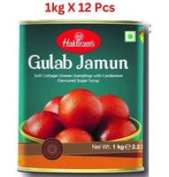 Haldirams Gulab Jamun 1 Kg Pack Of 12 (UAE Delivery Only) - thumbnail