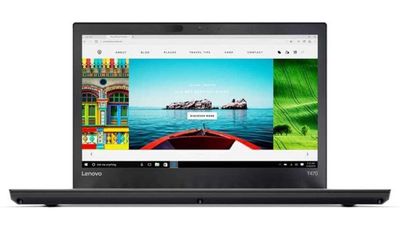 Lenovo ThinkPad T470 14 Inch FHD IPS Touch-Screen Business Laptop, Intel Core i5- 8GB RAM, 256 GB SSD, Fingerprint Reader, Windows 10 Professional, Pre-Owned With 1 Year Warranty