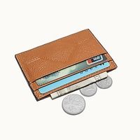 Credit Card Holder Wallet Genuine Leather Name Card Holder Pocket with Magnetic Shut Single Compartment for Women Men miniinthebox - thumbnail