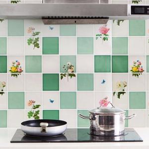 Kitchen Selfadhesive Oil-proof Wall Sticker Aluminum Removable Waterproof Sticker Home Decor