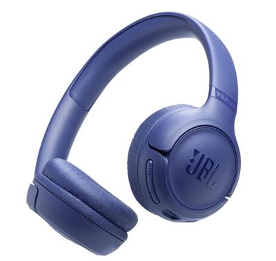 JBL Tune 530BT, Wireless On-Ear Bluetooth Headphones, with Pure Bass Sound- Blue