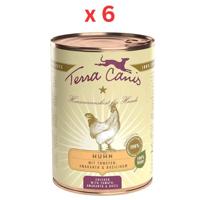 Terra Canis Classic Chicken Dog Wet Food - 400G X 6