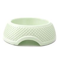 Pets Club Heart Pattern Single Bowl Green 98ml - 18.8X6Cm