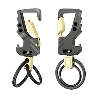 Key Chains for Men Carabiner Keychain Heavy Duty Business Key Chain Car Keychain with Bottle Opener for Men Women 1 Pack for Xmas Valentine's Day Gift Lightinthebox