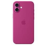 Apple iPhone 16 Plus Silicone Case with MagSafe - Fuchsia - thumbnail