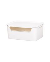 Litem Storage Box Medium White Litem Storage Box Medium White
