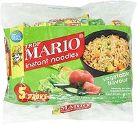 Mario Instant Vegetable Noodles - 350 Gm Pack Of 8 (UAE Delivery Only)