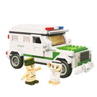 Banbao Arabic Police Car 230Pcs Building Blocks Set - 5003