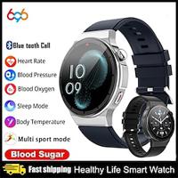 696 UC03 Smart Watch 1.39 inch Smart Band Fitness Bracelet Bluetooth Temperature Monitoring Pedometer Call Reminder Compatible with Android iOS Men Hands-Free Calls Message Reminder IP 67 48mm Watch Lightinthebox