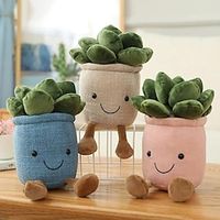 1PCS Creative Succulent Plant Decoration - Perfect For Garden Green Lovers  Cute Succulent Sleep Seat Cushion Home Decoration. Lightinthebox - thumbnail