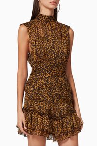 Raphael Ruched Mini Dress