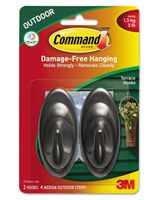 Command Slate Hook Pack Of 2