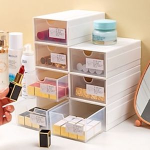 1PCS Desktop Drawer Storage Box Desk Stationery Office Desk Storage Rack Student Dormitory Desk Small Storage Cabinet Lightinthebox