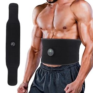 EMS Pulse Massage Belt Eletric Muscle Stimulator 6 Mode 9 Blocks Abdominal Trainer Losing Weight Fitness Body Massager Men Women Lightinthebox