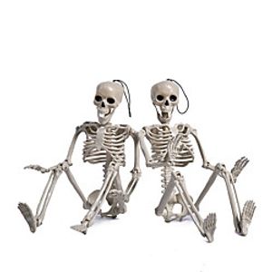 halloween skull props 60cm skull skeleton simulation human body props realistic hand-made ornaments atmosphere decoration miniinthebox
