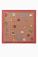 Patches Square Scarf in Signature Print Silk - thumbnail