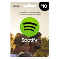 Spotify Gift Card (US) - USD 10 (Digital Code)