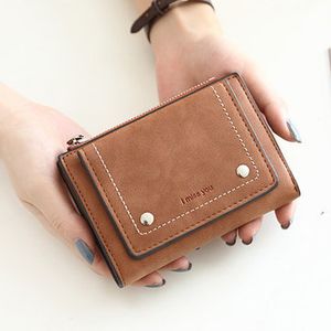 Women Vintage Multi-slots Small Wallet