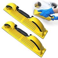 Adjustable Radius Flex Longboard Hand Sanding File Block, Manual Sanding Block Automotive Body Shop Tools With Both Hook  Loop Backing And Psa Backing Conversion Adapter Pad miniinthebox - thumbnail