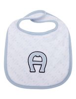 Logo Pima Cotton Bib - White - thumbnail