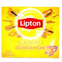 Lipton Black Tea CIinnamon100 BG