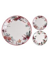 Homesmiths Christmas Plate 27cm Porcelain Assorted 1 Piece Homesmiths Christmas Plate 27cm Porcelain Assorted 1 Piece