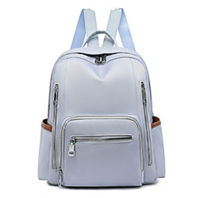Women's Oxford Cloth Mini Backpack Large Capacity Zipper Daily Black Blue Khaki Gray Lightinthebox
