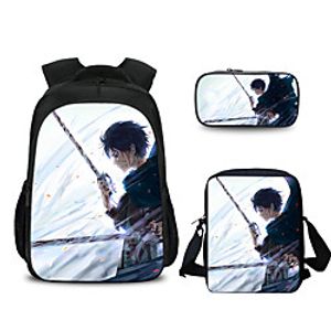Bag Cosplay Bag Inspired by Attack on Titan Mikasa Ackermann Cosplay levi ackerman Anime Cosplay Accessories Bag Nylon Women's Men's Halloween Costumes miniinthebox